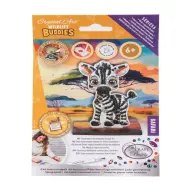 CRAFT BUDDY Gyémántszemes kirakó - Zebra