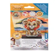 CRAFT BUDDY Gyémántszemes kirakó - Oroszlán