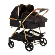 CHIPOLINO Duo Smart iker babakocsi - Obsidian Gold