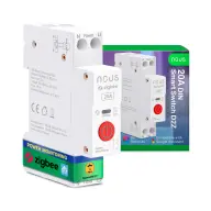 NOUS D2Z DIN-sín kompatibilan Tuya Zigbee mjerač potrošnje modul releja 20A