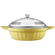 BUYDEEM SP181 Pot Öntött aluminum anti-stick Yellow