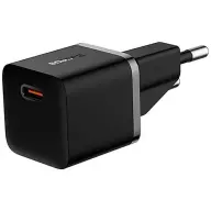 BASEUS GaN5 mini de reţea încărcător rapid 20W USB-C 100W-os 1m-es cu cablu negru