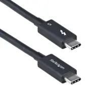 STARTECH Thunderbolt 5 Összekötő Fekete 1m TBLT5MM1M240W