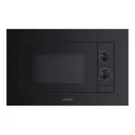 CATA MC 20 M BK Mikrohullámú sütő beépíthető 700W/800W 20L Fekete