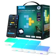 GOVEE H8069 Smart Mini panellámpák Hang + Wifi + Bluetooth vezérléssel 10 db