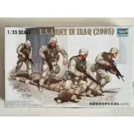 TRUMPETER 1/35 Az amerikai hadsereg Irakban 2005 katona figura modell kiegészítő