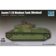 TRUMPETER 1/72 T-28 közepes tank modell hegesztett változat