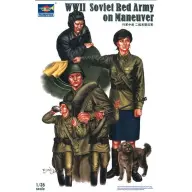 TRUMPETER 1/35 Második világháborús vörös hadsereg figurák modell kiegészítő