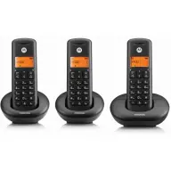 MOTOROLA E203 Dect telefon fekete 3db