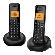 ALCATEL E160 DUO telefon készülék vezeték nélküli DECT fekete