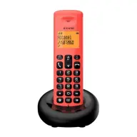 ALCATEL E160 telefon készülék (vezeték nélküli kijelző DECT) PIROS