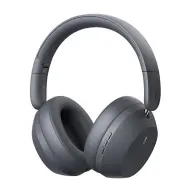 BASEUS BASS 35 MAX bluetooth fejhallgató SZTEREO v5.3 zajszűrő + Type-C tápkábel SÖTÉTSZÜRKE