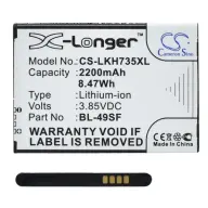 CAMERON SINO LG G4S Beat CAMERON SINO Li-Ion battery 3.85V/2200mAh LG BL-49SF compatible