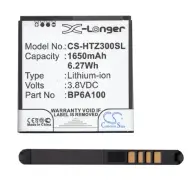 CAMERON SINO HTC Desire 300 CAMERON SINO Li-Ion akku 3.8V/1650mAh HTC 35H00190-09M kompatibilis FEKETE