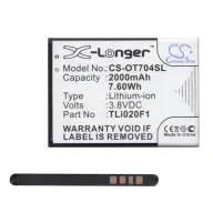 CAMERON SINO Alcatel Pixi 4 5 CAMERON SINO Li-Ion battery 3.8V/2000mAh Optus TLi020F1 compatible BLACK