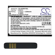 CAMERON SINO Li-Ion akku 3.8V/2200mAh Haier H15418 kompatibilis