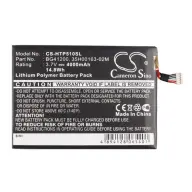 CAMERON SINO HTC Flyer CAMERON SINO Li-Polymer akku 3.7V/4000mAh HTC 35H00163-00M kompatibilis FEKETE