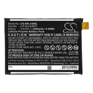 CAMERON SINO Sony Xperia L1 CAMERON SINO Li-Polymer akku 3.8V/2550mAh Sony LIP1621ERPC kompatibilis FEKETE