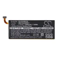 CAMERON SINO Li-Polymer battery 3.8V/2A Huawei HB3742A0EBC+ compatible BLACK