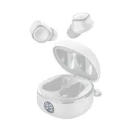 CELLULARLINE EVADE 2 bluetooth fülhallgató SZTEREO v5.0 LED töltésjelző + töltőtok FEHÉR