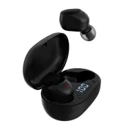 DEVIA JOY A6 bluetooth fülhallgató SZTEREO v5.0 extra mini + töltőtok FEKETE