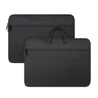 DUX DUCIS LBTC upright handbag LAPTOP/NOTEBOOK/TABLET universal 14-15.4" size BLACK