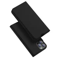 DUX DUCIS iPhone 13 Pro DUX DUCIS SKIN PRO case with stand leather-look FLIP desktop stand DARK BLUE
