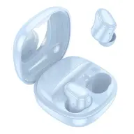 HOCO FUN bluetooth fülhallgató SZTEREO v5.3 mikrofon + töltőtok VILÁGOSKÉK