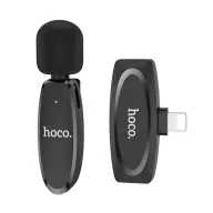 HOCO L15 Lavalier žica bez mikrofon Lightning crno