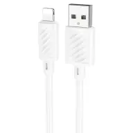 HOCO IPAD mini HOCO X88 adatkábel USB - lightning 100cm FEHÉR