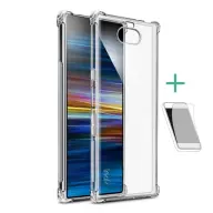 IMAK Ericsson XPERIA X10 IMAK szilikon telefonvédő ütésállóság légpárnás sarok + képernyővédő fólia ÁTLÁTSZÓ