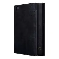 NILLKIN Sony Xperia L1 NILLKIN QIN tok álló bőr hatású FLIP kártyazseb FEKETE