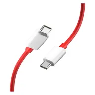 ONEPLUS WARP adatkábel (Type-C - Type-C gyorstöltő 150cm törésgátló) PIROS