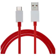 ONEPLUS WARP adatkábel (USB - Type-C gyorstöltő 150cm törésgátló) PIROS OEM