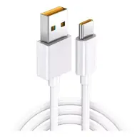 OPPO adatkábel (USB - Type-C 65W gyorstöltő 100cm) FEHÉR OEM