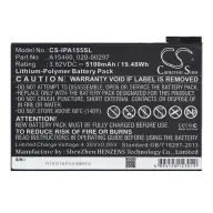 CAMERON SINO IPAD mini 4 CAMERON SINO Li-Polymer akku 3.82V/5100mAh Apple 020-00297 kompatibilis FEKETE