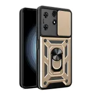 GIGAPACK tecno spark 10 pro 4g defender szilikon telefonvédő ütésállóság kameravédő arany