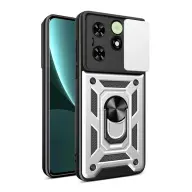 GIGAPACK tecno spark go 2024 4g defender szilikon telefonvédő ütésállóság kameravédő ezüst