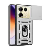 GIGAPACK infinix note 40 pro 5g defender szilikon telefonvédő ütésállóság kameravédő ezüst