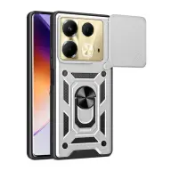 GIGAPACK infinix note 40 4g defender szilikon telefonvédő ütésállóság kameravédő ezüst