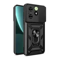 GIGAPACK tecno spark go 2024 4g defender szilikon telefonvédő ütésállóság kameravédő fekete