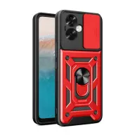 GIGAPACK oppo a79 defender szilikon telefonvédő ütésállóság kameravédő piros