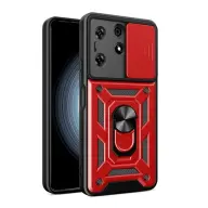 GIGAPACK tecno spark 10 pro 4g defender szilikon telefonvédő ütésállóság kameravédő piros