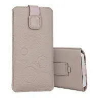 GIGAPACK deko case standing universal 6.1-6.7 size bright brown