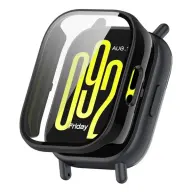 Műanyag védőkeret kijelzővédő üveggel szíj nélkül Xiaomi Redmi Watch 5 Lite fekete