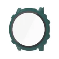 GIGAPACK amazfit falcon műanyag keret bumper ütésállóság + kijelzővédő üveg sötétzöld