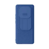 NILLKIN CAMSHIELD PRO Redmi Note 14 Pro Plus 5G silikon zaštitnik za telefon (ütésállóság. kameravédő. csíkos) SÖTÉTKÉK