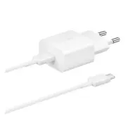 SAMSUNG networking charger Type-C outlet 15W fast charger + Type-C cable white OEM