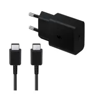 SAMSUNG networking charger Type-C outlet 15W fast charger + Type-C cable black OEM