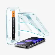 SPIGEN Google Pixel 9 Pro SPIGEN EZ FIT képernyővédő üveg 2db 2.5D 9H + segédkeret ÁTLÁTSZÓ